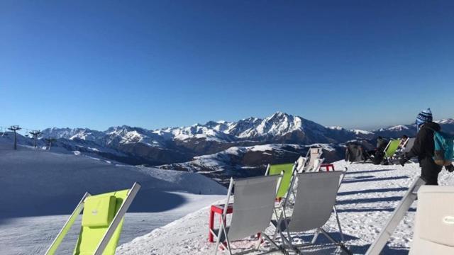 Ferienwohnung Appart Station De Ski Peyragudes Versant Les Agudes - 6 Pers Gouaux-de-Larboust Exterior foto